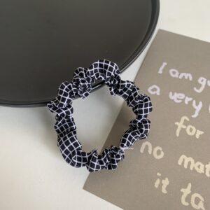 12# plaid black