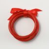 Wholesale Silicone PVC Tube Gold Foil Fluorescent Color System Bracelet