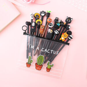 0.38mm / Black mixed 20 PCs [free storage bag]]