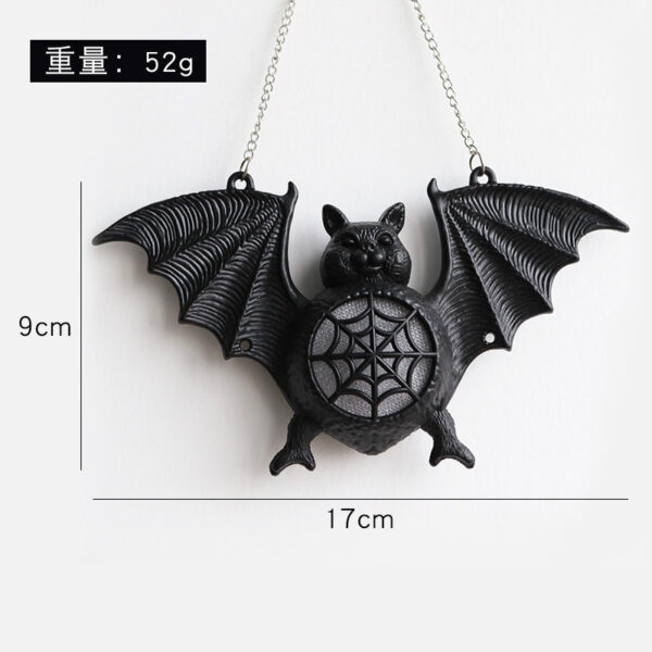 Wholesale Halloween Colorful Gradient Glow Bat Lights Decorative Plastic Props