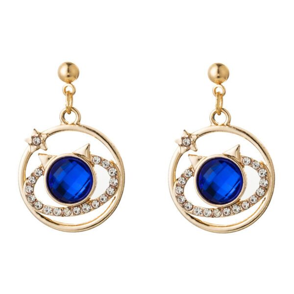 Wholesale Blue Starry Sky Pendants Alloy Necklaces