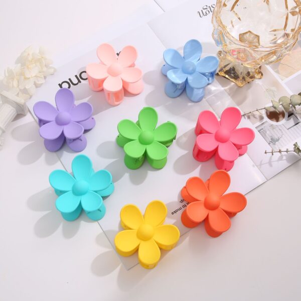 Wholesale Plastic Big Flower Hair Clip