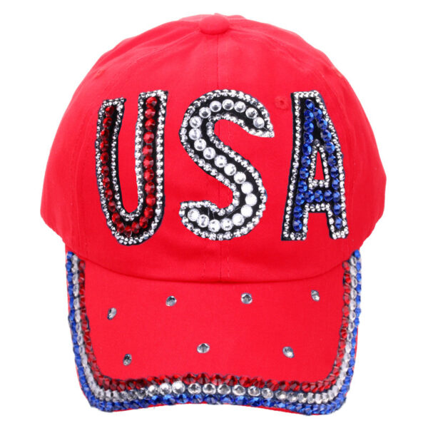 O1CN01ClU3E61QwMiuPI0eO_2211769692040-0-cib Wholesale Cotton Dot Diamond Baseball Cap