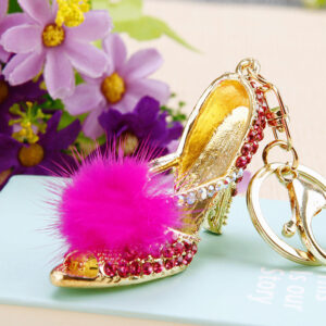 Plush high heels Rose Red / Single OPP bag packaging