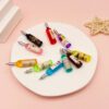 Wholesale Acrylic Mini Wine Bottle Key Chain DIY Accessories