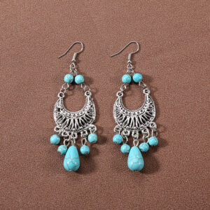 16-antique turquoise earrings