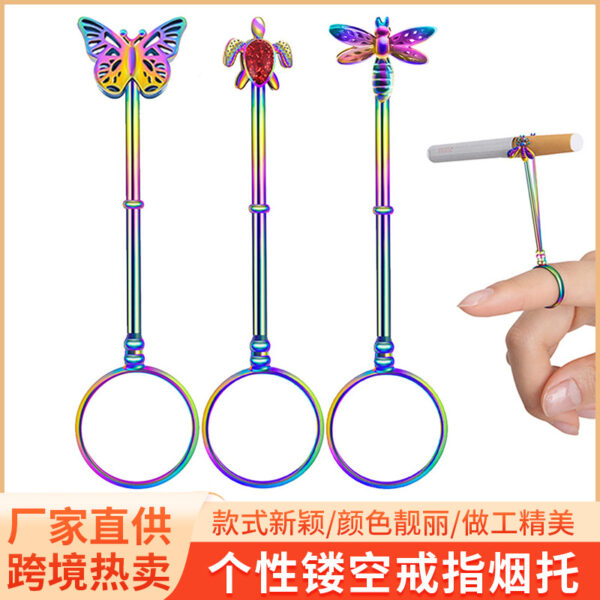 Wholesale Copper Turtle Dragonfly Smoking Holder