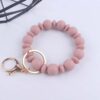 Wholesale Silicone Bead Wrist Keychain