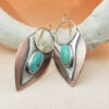 Wholesale Thai Silver Creative Drop Shape Alloy Earrings