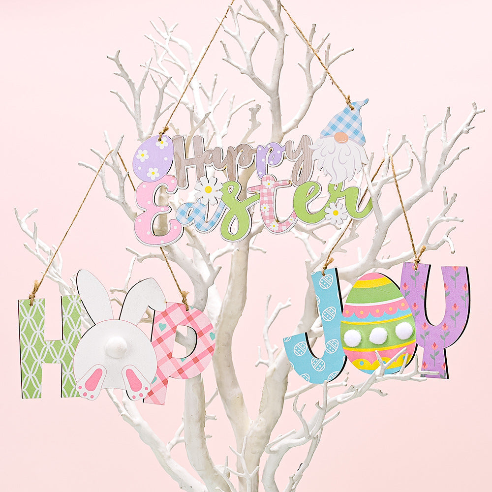 Wholesale Easter Rabbit Es Wooden Decorations
