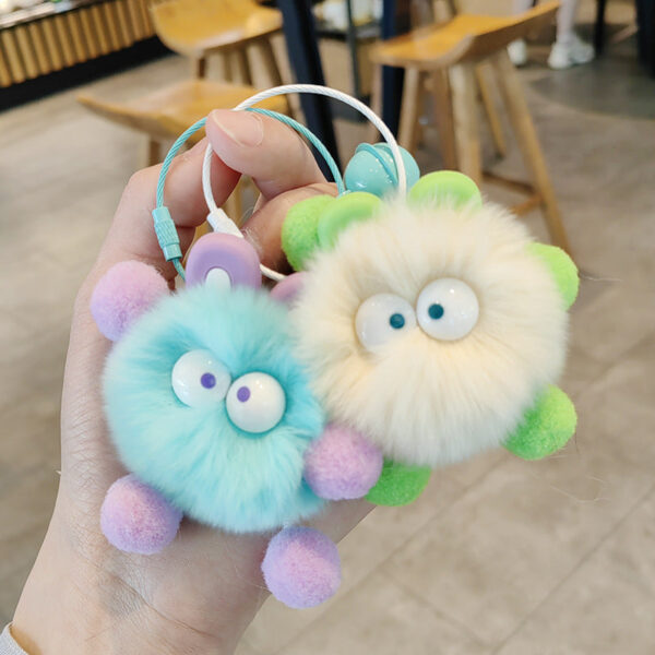 O1CN01CwNNS01bYyP7HpmwI__2212176593478-0-cib Wholesale Cute Elf Plush Ball Keychains