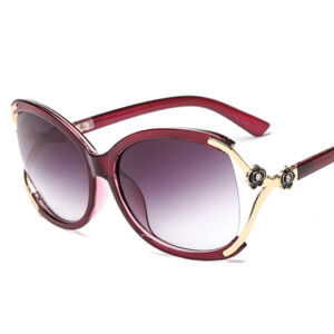 Purple frame gradient purple [UV protection + HD polarized light]]