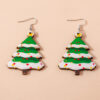 Wholesale Christmas Tree Series Earrings Cartoon Creative Christmas Star Earrings