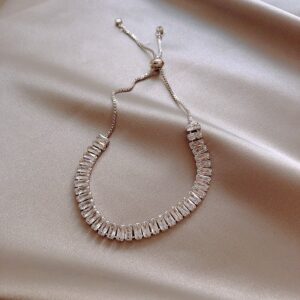 22# bracelet-silver stitching