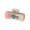 Wholesale Western Style Cactus Sunflower Pattern Grab Clip