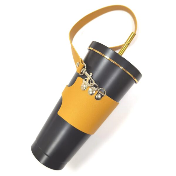 O1CN01CyUw05281Qb2cgiks_2208634697872-0-cib Wholesale Portable Adjustable PU Leather Diameter 75-95mm Insulated Cup Holder