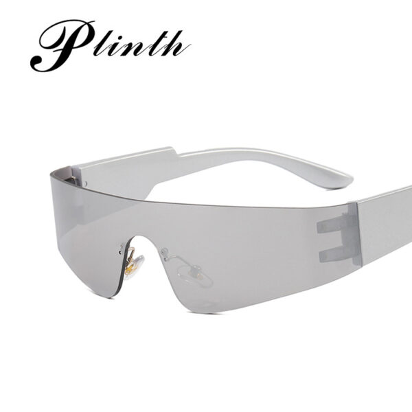 Wholesale Die Punk Frameless Sunglasses PC