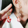 O1CN01CzdG721T3M6AyiJCD_2677772326-0-cib Wholesale Christmas Santa Printed Wood Earrings