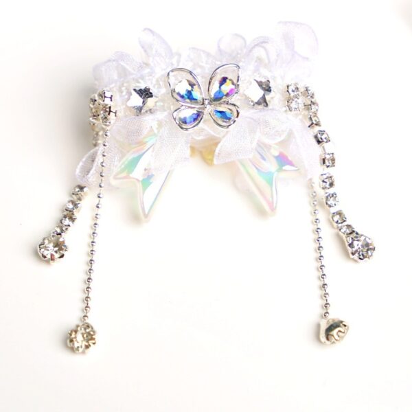 Wholesale Lace Bow Tassels Acrylic Bead String