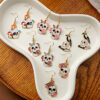 O1CN01D1j1AE1onFkLLSnuj_2059265269-0-cib Wholesale Halloween Rose Skull Funny Crow Butterfly Drop Earrings