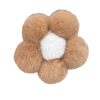 Wholesale Hairball Flowers Cute Plush Keychain
