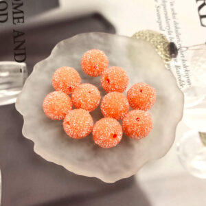 C7 Orange / 1 grain/16MM straight hole (100 grains/bag of rhinestones on the surface are recommended to be taken in multiples of 100)