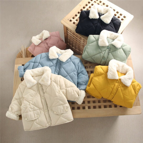 Wholesale Autumn and Winter Warm Polyester Baby Clothes