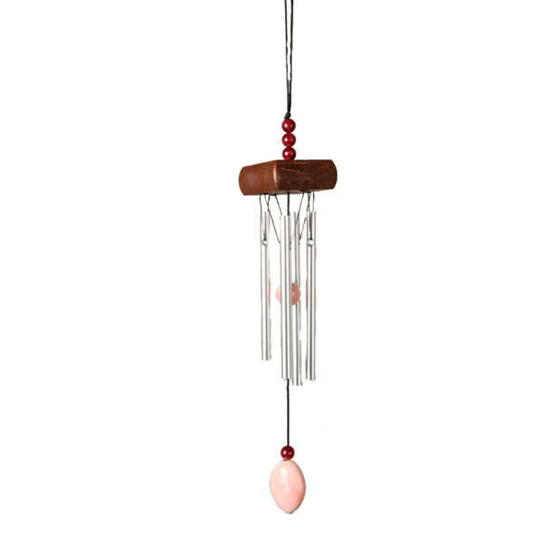 Wholesale Solid Aluminum Rod Metal Mini Wind Chime Decorative Pendant