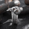 O1CN01D5OW651ql52murQYX_3024325535-0-cib Wholesale Alloy Retro Punk Skull Horn Ring