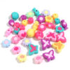 O1CN01D7qbrW1uPn5cZPDcH_3712796030-0-cib Wholesale 10PCS/Pack Color Plated Butterfly Acrylic Beads