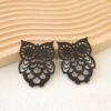 Wholesale Owl Cutout Acrylic Earrings