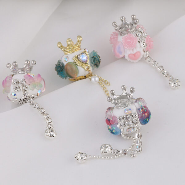 O1CN01D8RTdM1DdxxYO8Glh_2491030240-0-cib Wholesale DIY Fluorescent Crown Soft Clay Drill Ball Straight Hole Beads