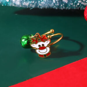 (stainless steel) 18k real gold dz050