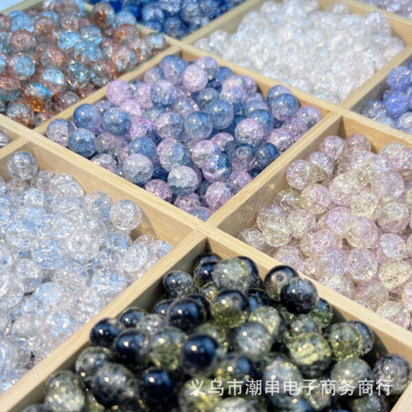Wholesale 10mm Popcorn Glass Beads