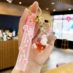 Sakura Rabbit-Milk Tea Cup