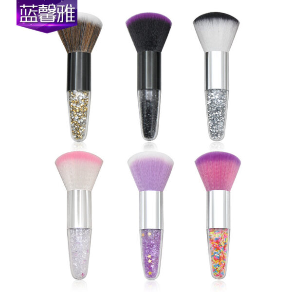 Wholesale Plastic Transparent Handle Makeup Brush