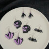 O1CN01DFjOmZ1ZtvBeSRIMU_3833523253-0-cib Wholesale Halloween series Bat Skeleton Acrylic Earrings