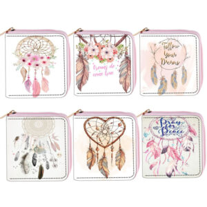 O1CN01DJ1rP31MA2WJanEmB__2683011393-0-cib Wholesale Short Feather PU Zipper Wallet