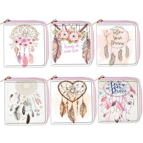 O1CN01DJ1rP31MA2WJanEmB__2683011393-0-cib Wholesale Short Feather PU Zipper Wallet