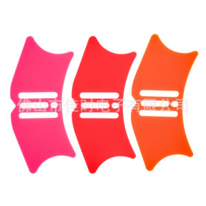 Silicone nasal shadow tool 1 (rose red/red/orange single note color)