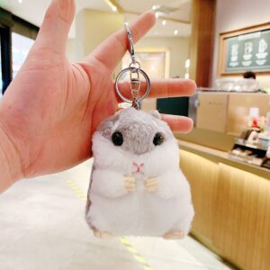 Plush hamster gray