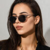 Wholesale Retro Small Frame PC Sunglasses