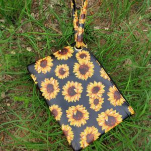 Small black sunflower