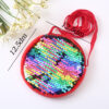 Wholesale Cute Plush Sequin Fabric Single Kids Bag