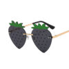 O1CN01DSdFPH1LDsC7TUlZe_2207131381266-0-cib Wholesale PC Frameless Strawberry Ladies Sunglasses