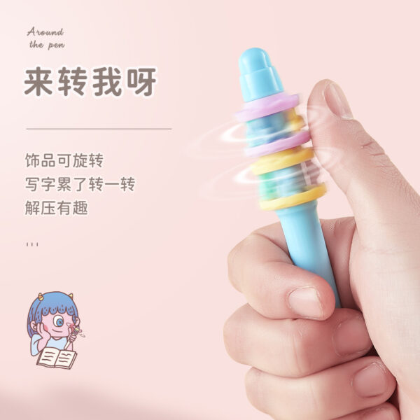 Wholesale Plastic Children Stress Relief Spinning Pen