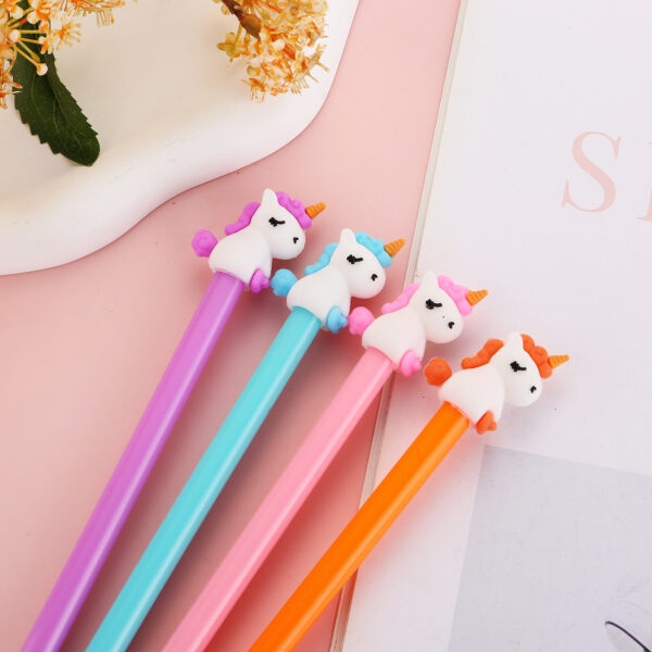 Wholesale Plastic Unicorn Gel Pen