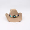 Wholesale Imitation Cashmere Turquoise Western Cowboy Hats
