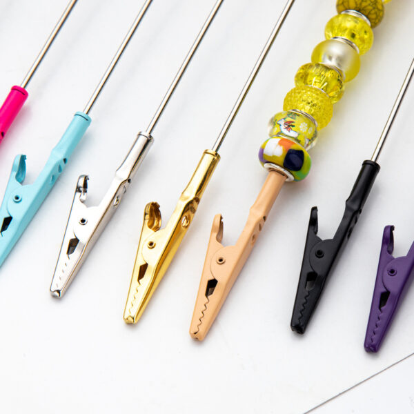 Wholesale Beadable Alligator Clips ATM Card Taker