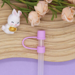 Purple -10mm / 10mm straw cap [without straw]]